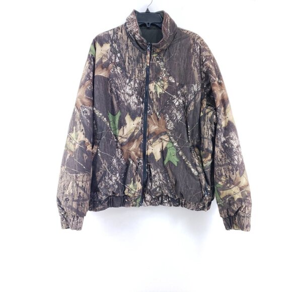 Field & Stream Reversible Insulated Hunting Jacket Camo & Solid Mens X-Large - Picture 1 of 10